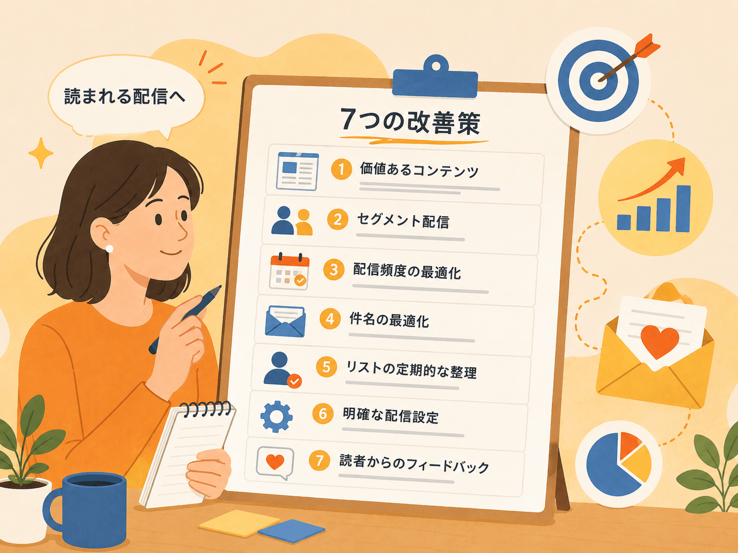今日から改善！メルマガの配信停止率を下げる7つの方法