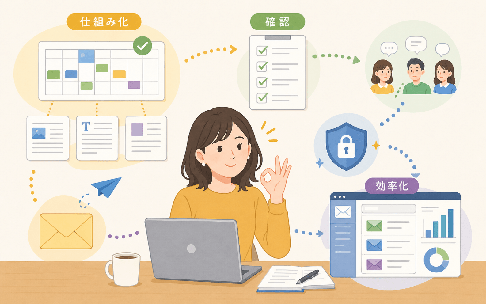 忙しい担当者ほど仕組み化しよう！安全・効率的に回す運用体制の作り方