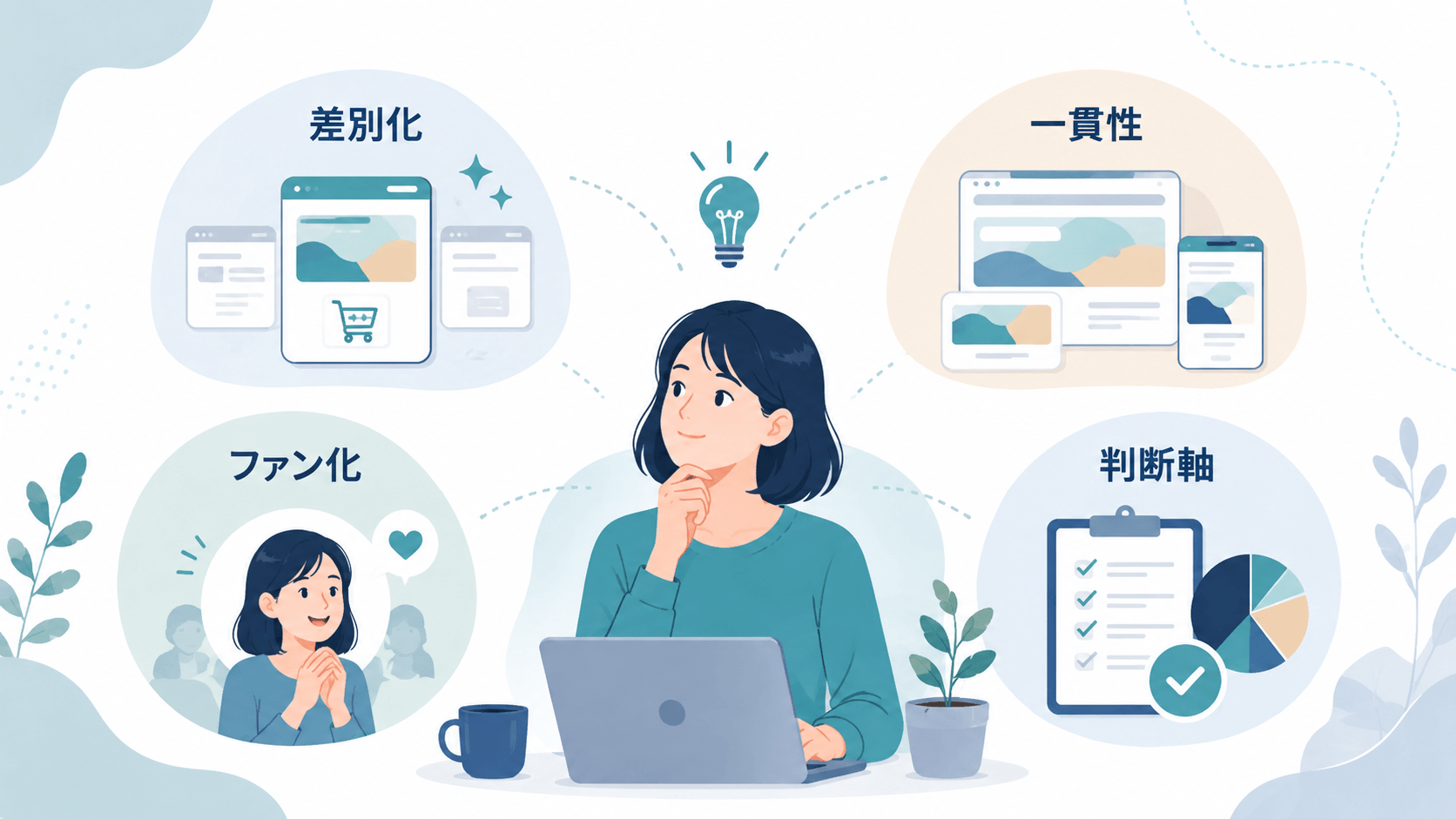 EC担当者がブランドアイデンティティを整えるべき4つの理由！