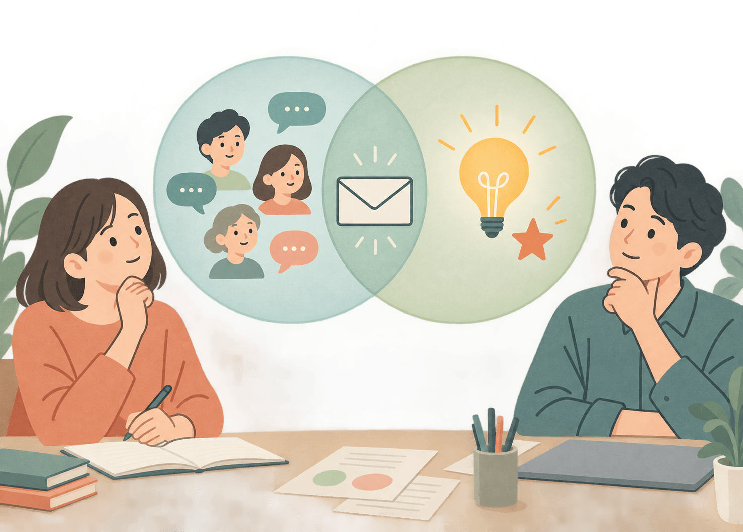 書き始める前に決めよう！誰に、どんな「自分たちらしさ」を届ける？