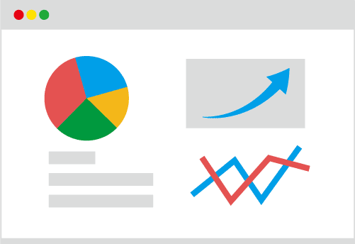 グラフやレポート