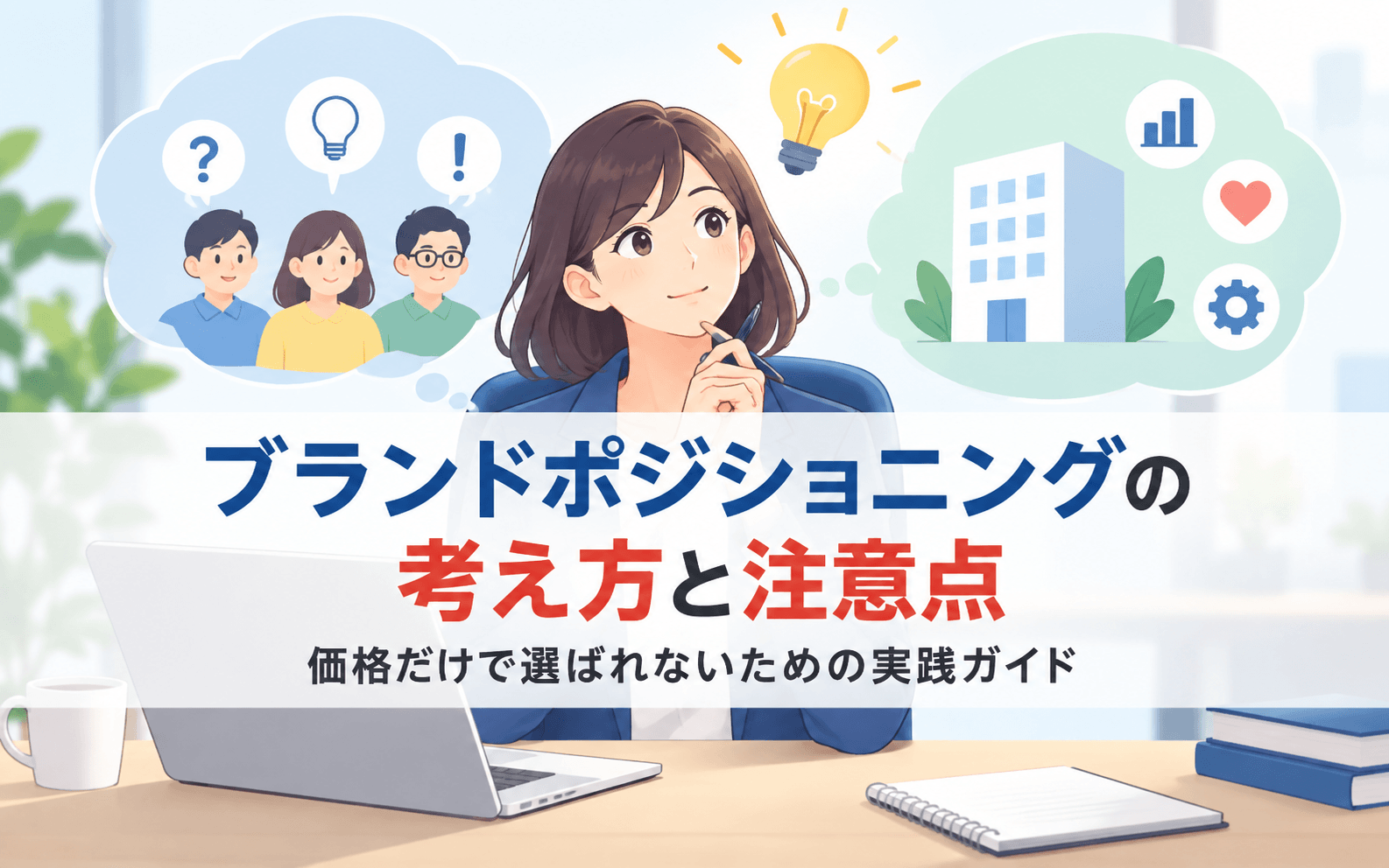 ブランドポジショニングの考え方と注意点｜価格だけで選ばれないための実践ガイド